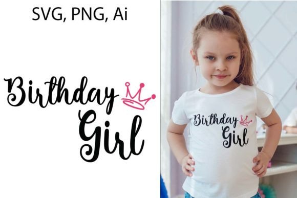 Birthday Girl T-shirt Design: A Complete Creative Asset
