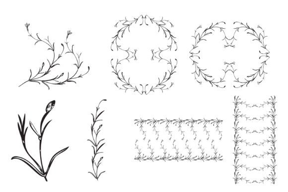 Botanical Hand Drawn Floral Frame Vector: Design Guide