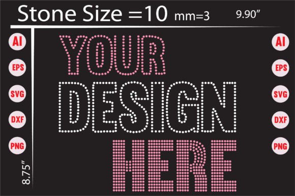 Elevate Your Projects with Printable Rhinestone Templates