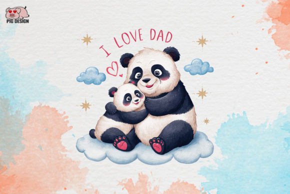 I Love Dad Clipart PNG: Essential Graphics for Designers
