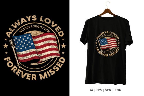 Memorial Day T-Shirt Design: A Professional Asset for Branding